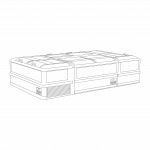 Combined Island Freezer