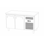 Stainless Steel Fridge / Freezer