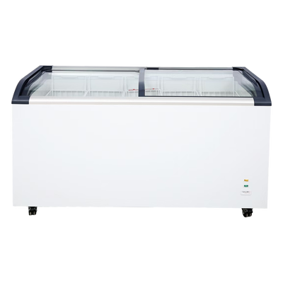 Double-Sided Sliding Glass Top Freezer with Drawer_DaShang