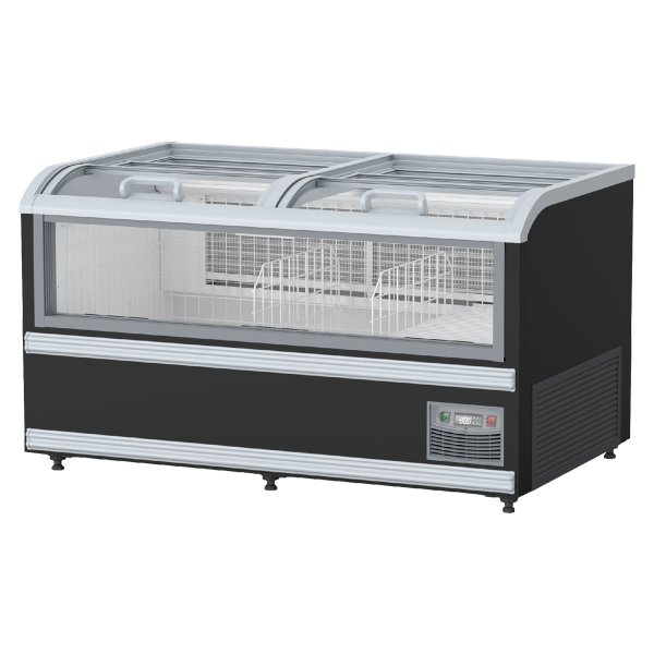 Asia-Style Transparent Island Freezer_DaShang