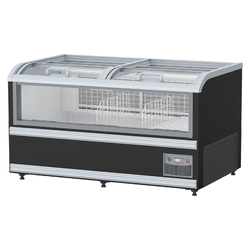 Asia-Style Transparent Island Freezer_DaShang