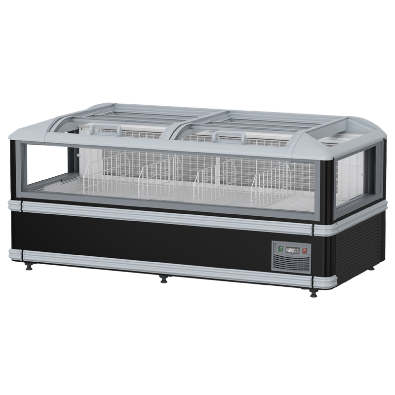 Asia-Style Transparent Island Freezer_DaShang