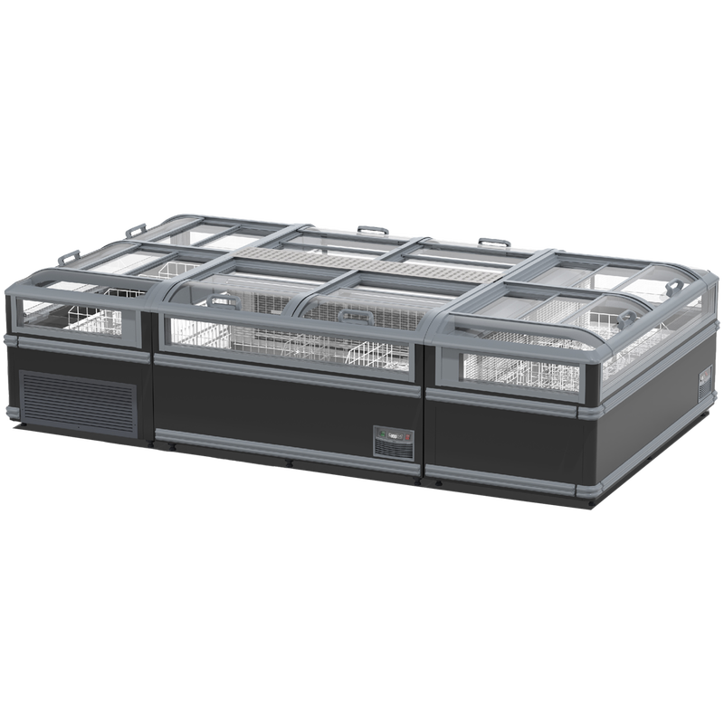 China-Style Transparent Island Freezer_DaShang