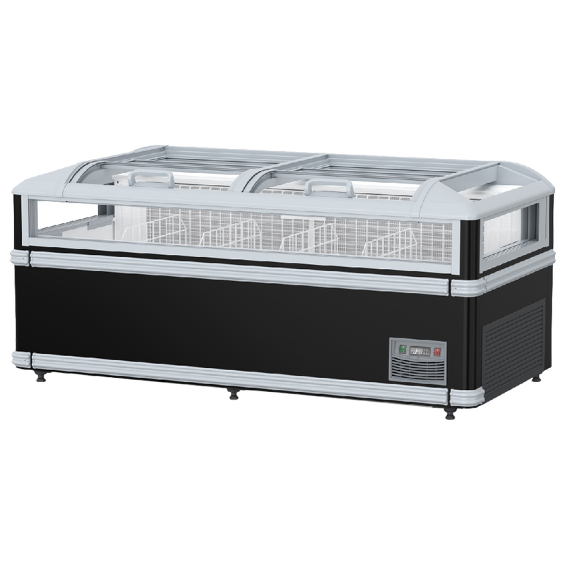 China-Style Transparent Island Freezer_DaShang