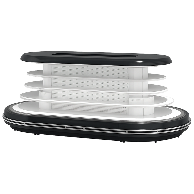 Stone – Remote Semi Vertical Multideck Island Fridge_DaShang