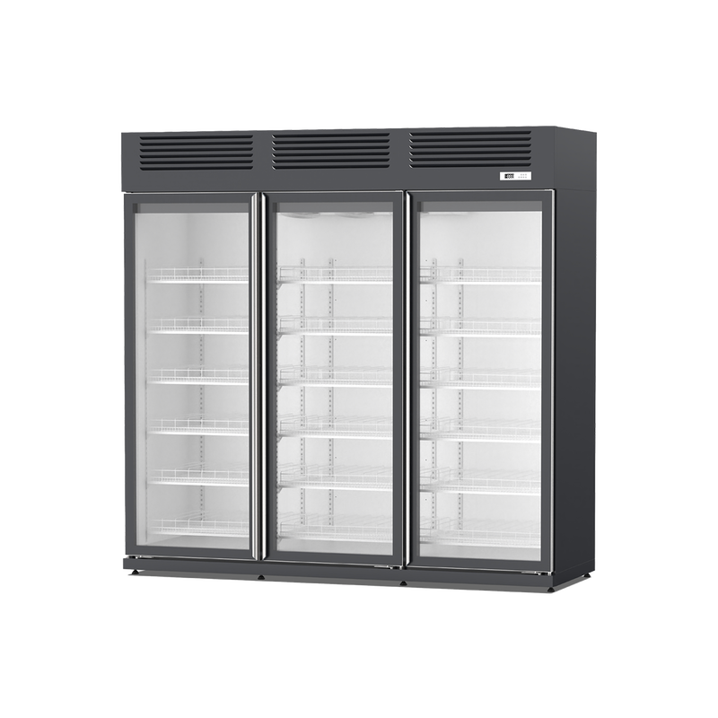 Kiama – Plug-in Glass-door Upright Fridge with Top Cassette System_DaShang
