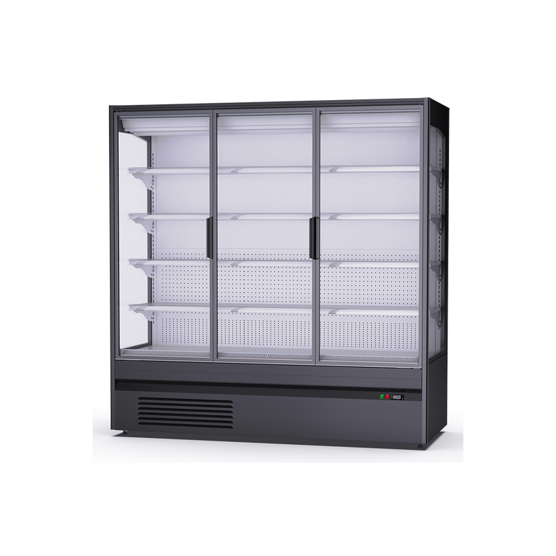 Pattaya – Europe-Style Plug-In Glass Door Upright Fridge_DaShang
