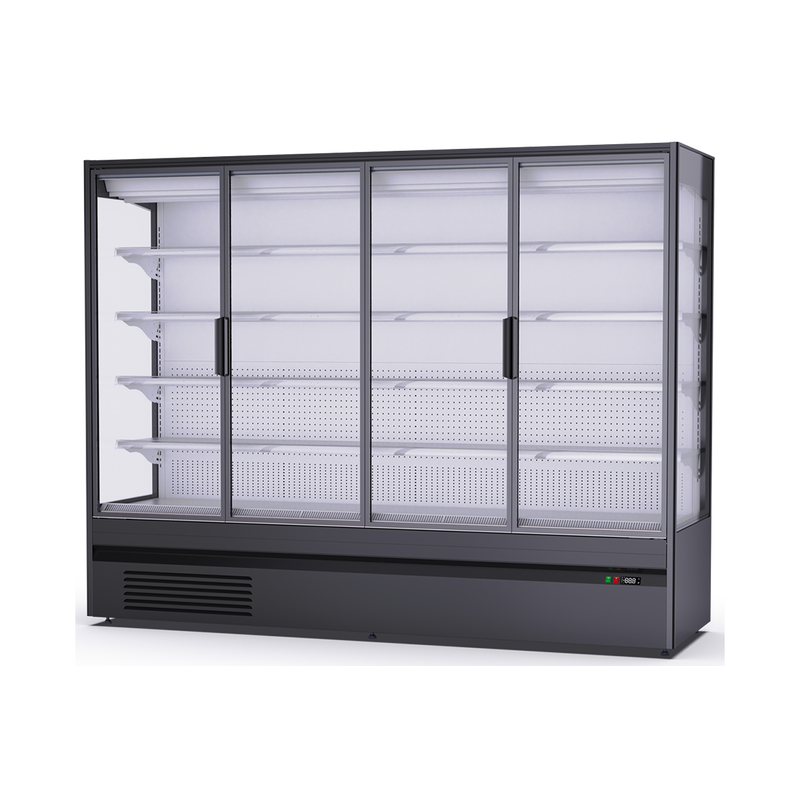 Pattaya – Europe-Style Plug-In Glass Door Upright Fridge_DaShang